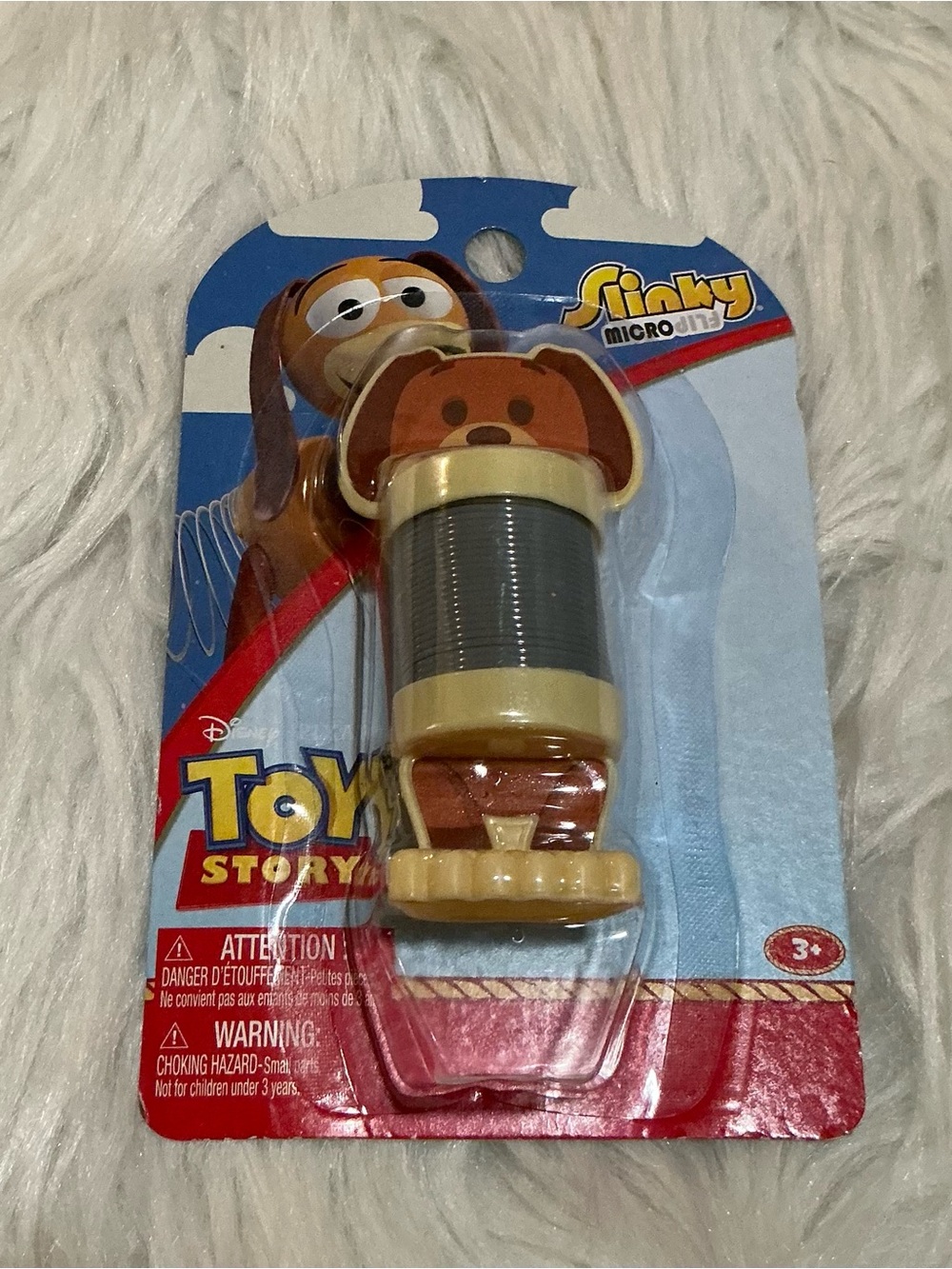 NWT Disney Toy Story Slinky Dog Micro Flip toy collectible